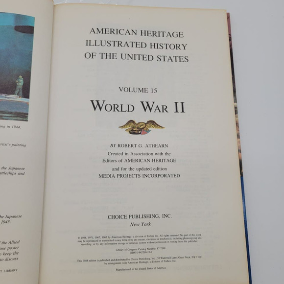 American Heritage Illustrated History‎ of the United States Vol. 15 - Picture 11 of 13